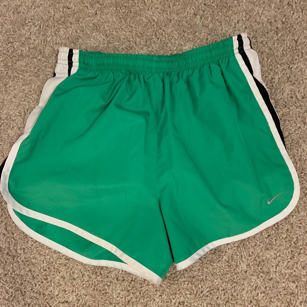Nike Green Running Shorts (Size Small)